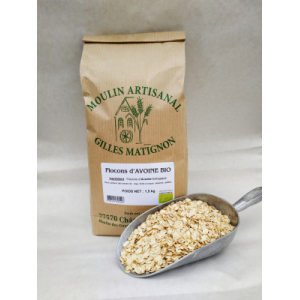 Flocons d'avoine bio