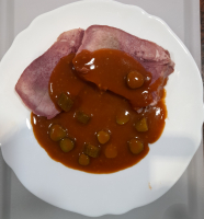 Langue de boeuf sauce charcutière