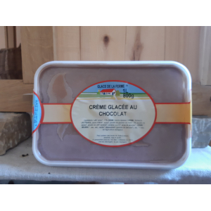 Crème glacée au chocolat (la pièce)
