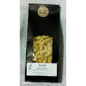 Pâtes aux oeufs fusilli