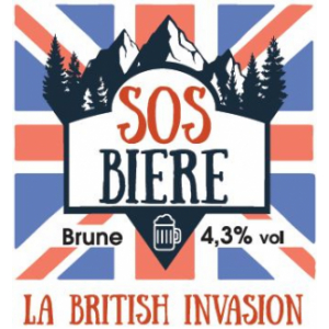 Bière brune 'la british invasion' - 50 cl