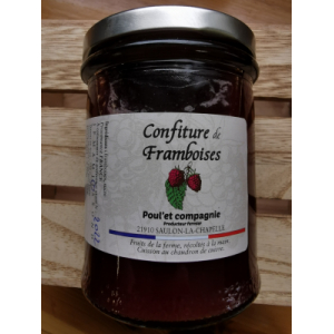 Confiture de framboises 220g