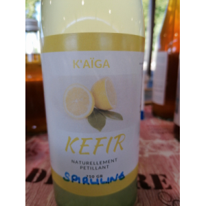Kéfir à la spiruline