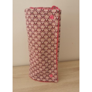Rouleau essuie tout rose éventails