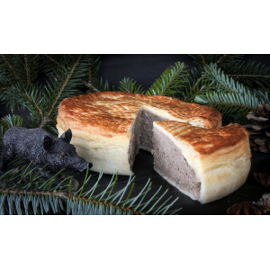 Tourte gibier 2/3 pers
