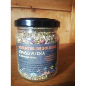 Gomasio au chia et aux plantes