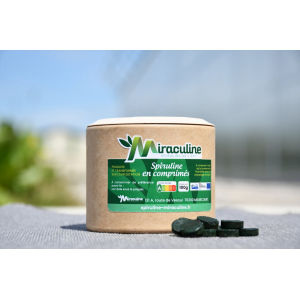 Spiruline en comprimés