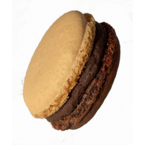 Macaron chocolat/cacahuète