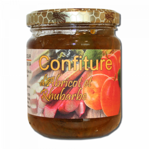 Confiture abricot rhubarbe
