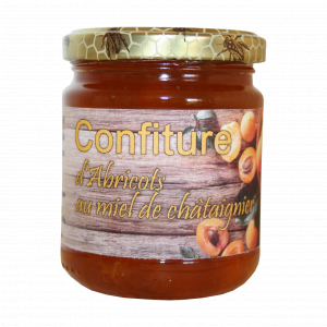 Confiture abricot miel de châtaignier