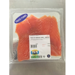 Truite de mer fumée
