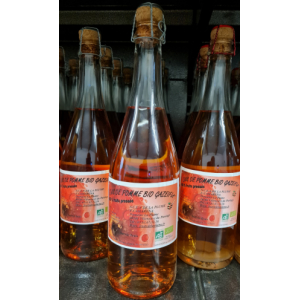 Jus de pomme gazéifié