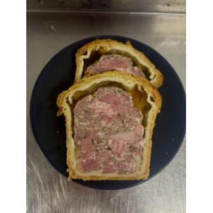 Paté en croûte maison 2 tranches