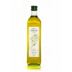 Huile vierge de colza bio 750ml