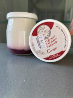 Yaourt de chèvre cerise