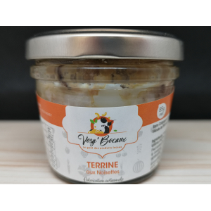Tartinade de celeri rave et eclat de noisette