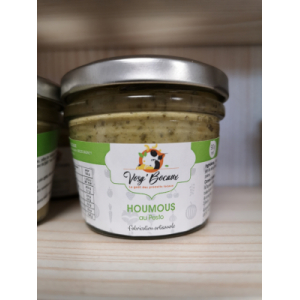 Houmous au pesto