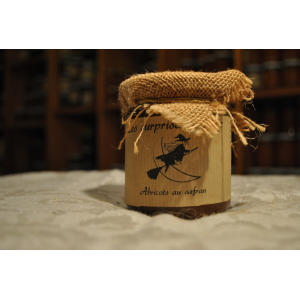 Préparation de fruits abricots au safran