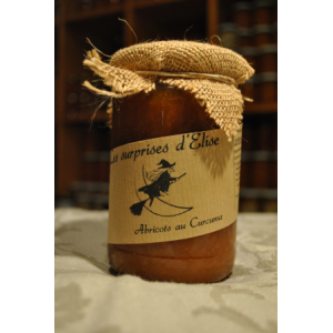 Préparation de fruits abricots au curcuma