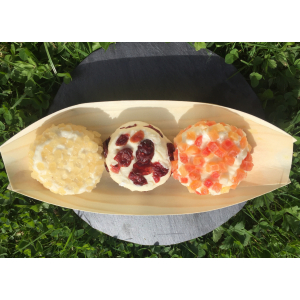 Barquette 3 petits fromages aux fruits
