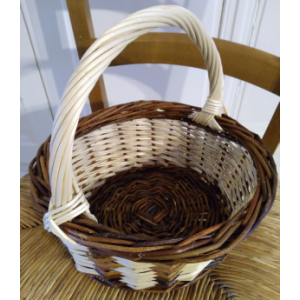 Petit panier rond