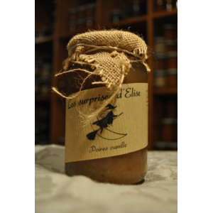 Préparation de fruits de poires à la vanille