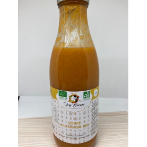 Soupe à la tomate bio