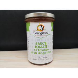 Sauce tomate amande gingembre