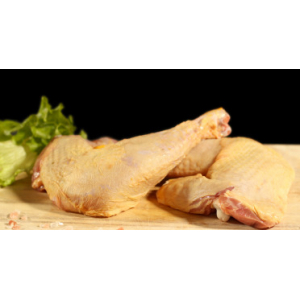 Cuisse de poulet fermier jaune