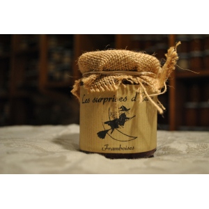 Préparation de fruits framboises