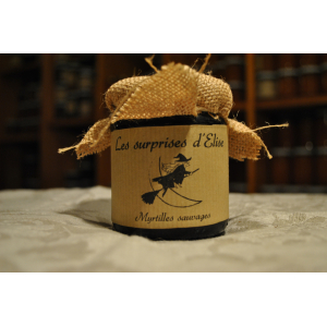 Préparation de fruits myrtilles sauvages