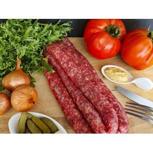 Saucisses bœuf 100% limousin