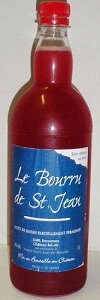 'bourru' rosé en bouteille 1l
