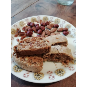 Croquants noisettes amandes raisins