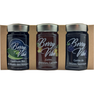 Coffret découverte confitures et gelées