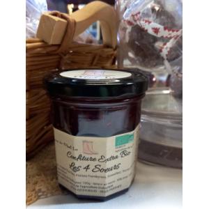 Confiture 4 fruits rouges bio