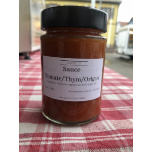 Sauce tomate/thym/origan 190gr