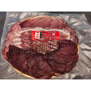 Plateau de chacuterie fumée