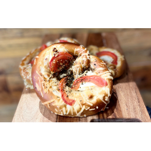 Bretzel chevre tomate