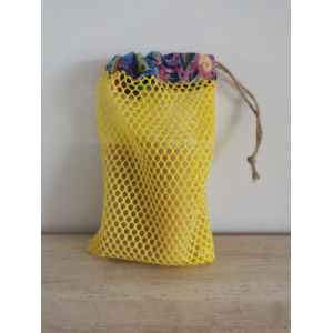 Filet à savon jaune