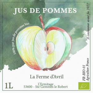 Jus de pomme 1l