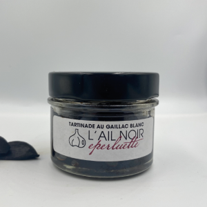 Tartinade à l'ail noir et au vin blanc