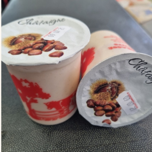 Yaourt à l'unité brassé à la châtaigne 🌰