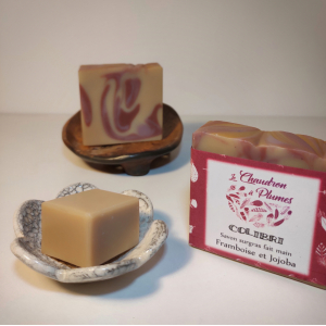 Savon colibri framboise - jojoba