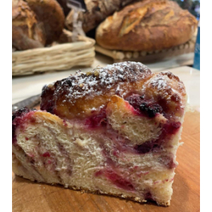 Brioche fruits rouges