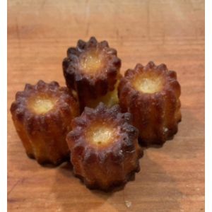 Lot de 5 minis cannelés