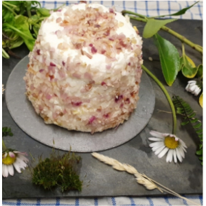 Fromage frais égoutté échalote