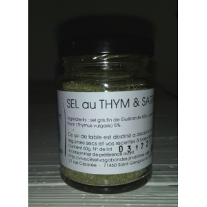 Sel au thym & sarriette