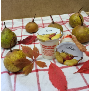 Yaourt à l'unité brassé à la poire 🍐