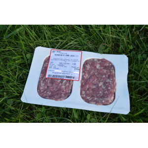 Préparation de viande hachée